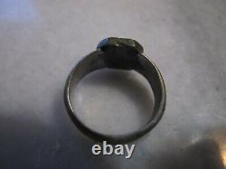 Antique Rare Silver Signet Ring 1842