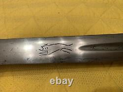 Antique Walloon Sword, All Original, Signed SAHAGUM Blade, Excellent Condition