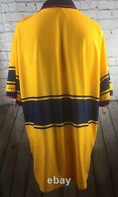 Arsenal Shirt Original 1997 1998 1999 Nike JVC Away kit Excellent Condition XXL