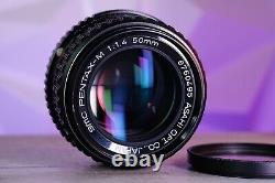 Asahi Pentax SMC Pentax-M F1.4 50mm Lens With Original Caps, Excellent Condition