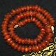 Authentic Ancient Old Natural Carnelian Bead Necklace In Excellent Condition