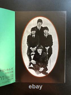 BEATLES In Japan 1966 Original Concert Tour Program Excellent+ CONDITION