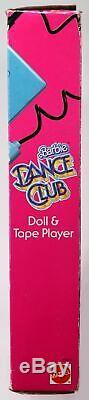 Barbie Dance Club Doll & Tape Player #4917 NIB Excellent Condition 1989 Mattel