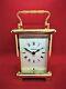 Bayard French 8 Day Timepiece Carriage Clock In Excellent Condition And Working
