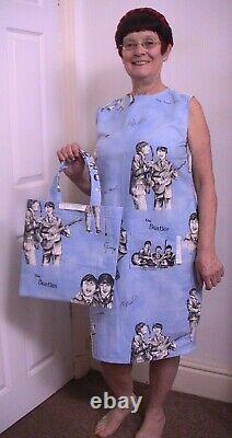 Beatles Dress And Album Bag, Handmade, Circa 1964, Both In Excellent Condition