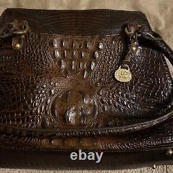 Beautiful Brahmin Brown Pecan Handbag EXCELLENT condition With Original Bag