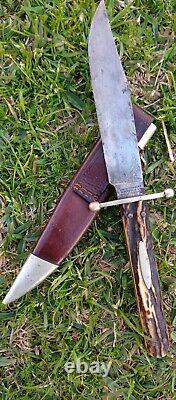 Bowie knife combat antique j rodgers blades 5 excellent condition