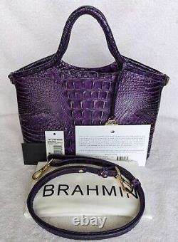 Brahmin Ultraviolet Small Elaine ORIGINAL RELEASE EXCELLENT CONDITION