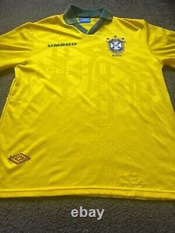 Brazil Original 1994 Home Jersey Excellent Condition, L