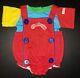 Cabbage Patch Kid Vhtf Buttoned Red Romper Set- Excellent Condition Clothes