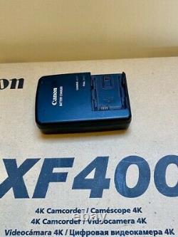 Canon XF400 4KUHD Camcorder in excellent condition, with extras. In original box