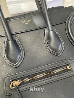 Celine Luggage Handbag Micro Original Receipt Dust Bag Used Excellent Condition