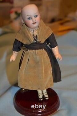 Charming Antique German Bisque Head Doll All Original, Excellent Condition
