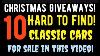 Christmas Giveaways Plus 10 Very Hard To Find Classic Cars For Sale That Fits Everyone S Budget