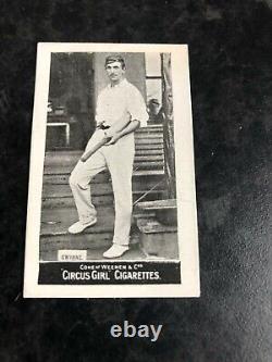 Cohen & Weenan Heroes Of Sport Gwynne Cricket Card 1897 Excellent Condition