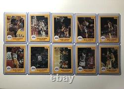 Complete 1986 Star Co. MAGIC JOHNSON 10 card set Excellent Condition