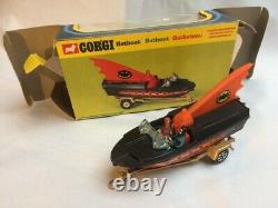 Corgi 107 Batboat Mint Condition in Excellent Original Box