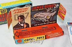 Corgi 261 James Bond Aston Martin, Superb Condition, Excellent Original Box