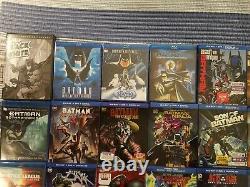 DC Universe Animated Original Movies Blu Ray Collection Excellent Condition