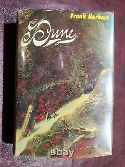 DUNE by Frank Herbert 1965 hcdj FIRST bc EDITION 1st EXCELLENT CONDITION