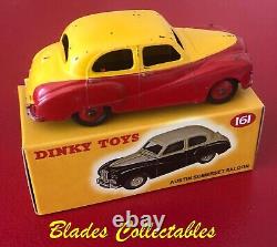 Dinky Toy 161 Austin Somerset 2-tone Red/yellow In Excellent Original Condition