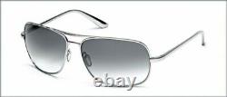 Dita Flight 002 Sunglasses // Titanium (Silver + Grey) // Excellent Condition