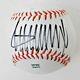 Donald Trump Autographed Signed Baseball With Coa Excellent Condition