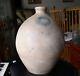 Early Ovoid Stoneware Jug With Blue Decoration Excellent Shape