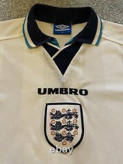 England Euro 96 Original Football Shirt. Mens Medium. Excellent Condition. Retro