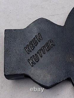 Excellent Condition Antique Original Keen Kutter Broad 9 Axe (6e)