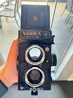 Excellent Condition Yashica Mat 124G in Original Box, New Focus Screen