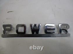 FOUR RARE Emblem Dodge Power Wagon Truck Used Original EXCELLENT CONDITION RARE