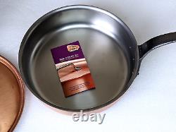 Falk Belgium Made Culinary Copper Skillet Pan 10 Excellent Condition