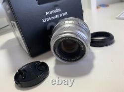 Fujifilm XF 35mm F2.0 R WR X Mount Lens Black excellent condition original box