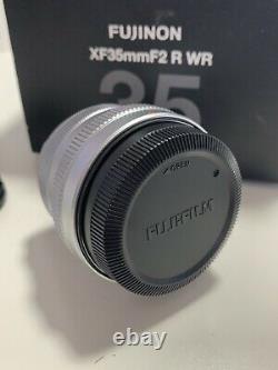 Fujifilm XF 35mm F2.0 R WR X Mount Lens Black excellent condition original box