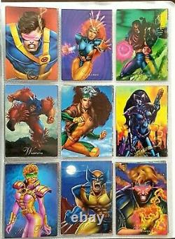 Full Marvel Pepsi Cards 1994-95, Promo Holograms Included, Excellent Condition