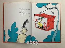 GREEN EGGS AND HAM DR. SEUSS First Edition/First Printing HC EXCELLENT CONDITION