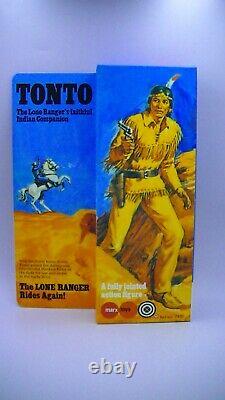 Gabriel Marx Tonto Action Figure Vintage 1973 Lone Ranger In Excellent Condition