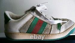 Girls Gucci $455 Multicolor Sneakers Size 32 Excellent condition withoriginal box