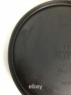 Griswold Cast Iron #9 Hammered Griddle #2039 (mill Marks) Excellent Condition