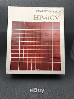 HP-41CL V5 +Time Scientific Calculator, Excellent Condition, Original HP-41CV