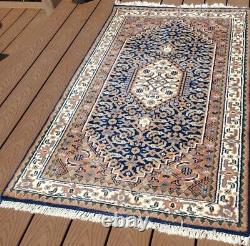 Hand Knotted Persian Oriental Rug Nice Color 5'5 X 3' Excellent Condition! #1