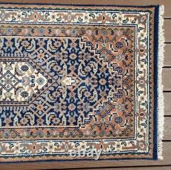 Hand Knotted Persian Oriental Rug Nice Color 5'5 X 3' Excellent Condition! #2