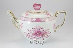Herend Waldstein Raspberry Teapot #606, Excellent condition