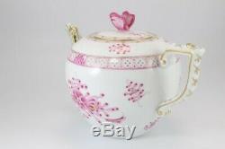 Herend Waldstein Raspberry Teapot #606, Excellent condition