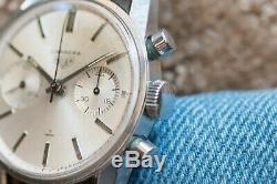 Heuer Carrera 3647S in ALL ORIGINAL, UNPOLISHED & EXCELLENT CONDITION
