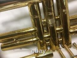 Hn White Silver-tone Trumpet, Excellent Original Condition, Serviced, 159171