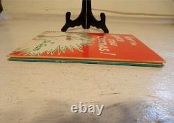How The Grinch Stole Christmas HC VTG 1957 1st edition excellent condition Suess