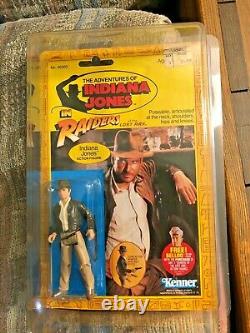 Indiana Jones Raiders of the Lost Ark 1982 4 Back Kenner Excellent Condition