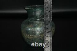 Intact Ancient Roman Glass Jar Circa 1st 2nd Century AD in excellent Condition